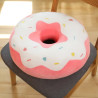 Plyšový polštář Donut 38/58 cm