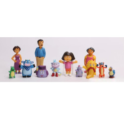 Figurky Dora průzkumnice 12 ks