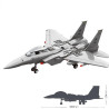 Modern Military SR 71 Blackbird Spy Plane F 15 Fighter Aircraft Soldier Building Blocks Sets Airplane Model Dolls Brick Kids Toy
