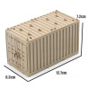 MOC Military Container Building Blocks Box Toys for Boys WW2 War Base Technical Bricks Creative DIY Juguete Bloques Brinquedos|