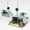 World War 2 WW2 Army Military Soldiers SWAT Sentry Tower Command Post Bunker Model Building Blocks Bricks Children's Toys Gift|