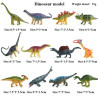 Indpls Zoo|oenux Animal Model Set - Pvc Action Figures For Kids & Collectors