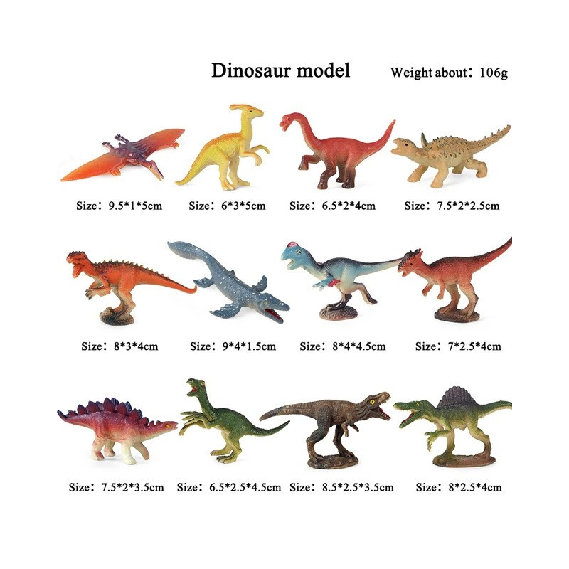 Indpls Zoo|oenux Animal Model Set - Pvc Action Figures For Kids & Collectors