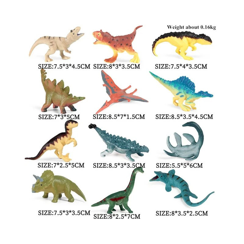 Indpls Zoo|oenux Animal Model Set - Pvc Action Figures For Kids & Collectors