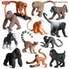Indpls Zoo|oenux Animal Model Set - Pvc Action Figures For Kids & Collectors