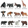Indpls Zoo|oenux Animal Model Set - Pvc Action Figures For Kids & Collectors