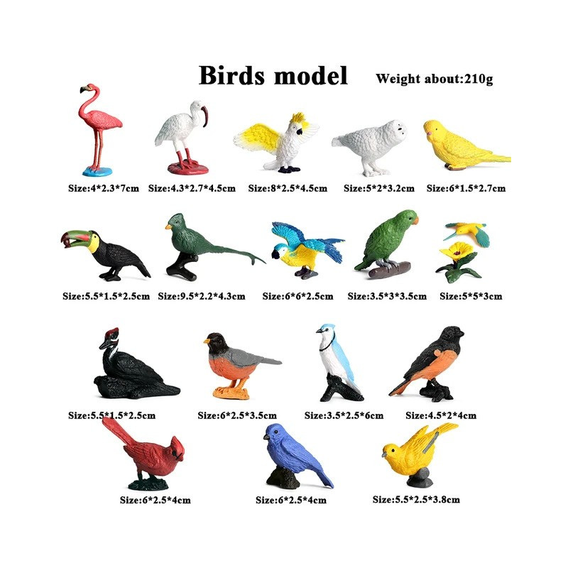Indpls Zoo|oenux Animal Model Set - Pvc Action Figures For Kids & Collectors