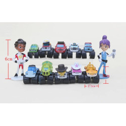 12pc/set Blazes Trucks Model Monsters Machines Cartoon Collecting Action Figure Toys For Boys Gift Hot Sale High Quality - Actio