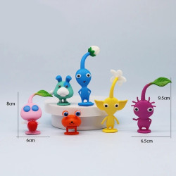 Set figurek Pikmin 6 ks