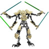 32cm Ksz714 Star Toy Anime General Robot Grievous With Lightsaber Hilt Combat Weapon Model Building Blocks Action Figure Gifts|