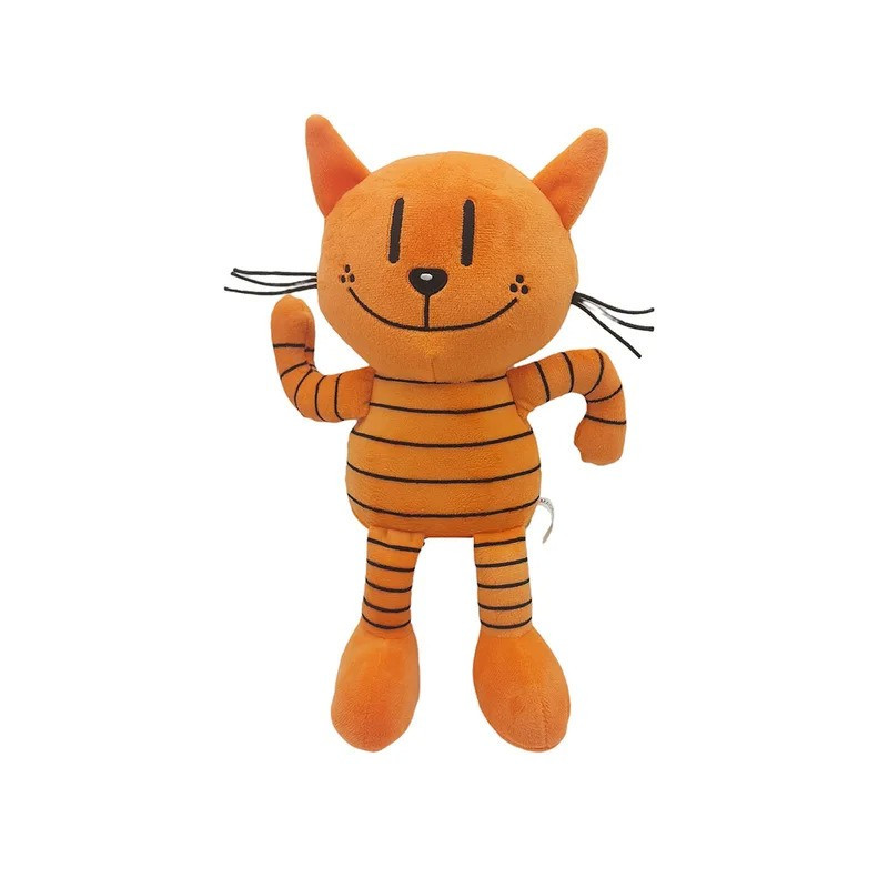 Plyšové postavy Dogman a Petey Cat 25-30 cm