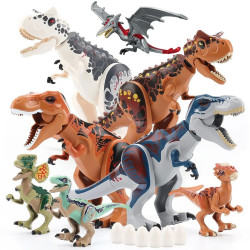 Large Dinosaur Building Blocks | Jurassic World Building Blocks - World Figures - Aliexpress