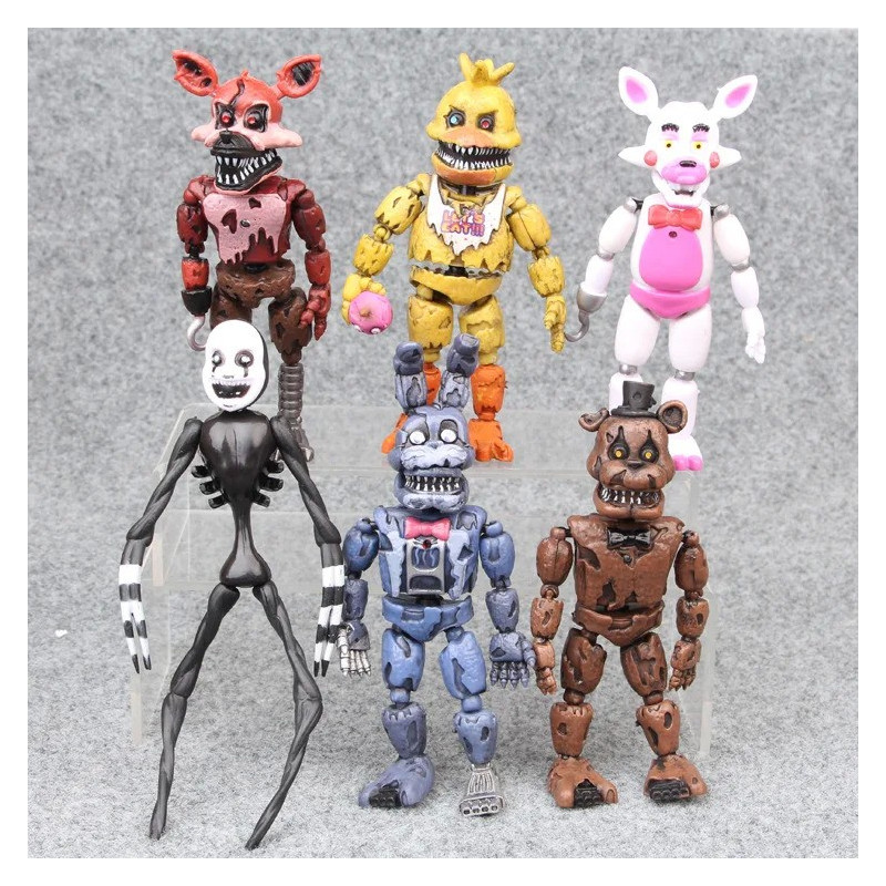 Figúrky FNAF Päť nocí u Freddyho 6 ks