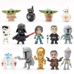 Figurky Star Wars Mandalorian 14 ks