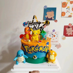 Narozeninová dekorace Pokemon 13 ks