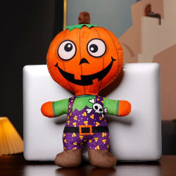 New Halloween Skeleton Bob Plush Doll Halloween Props Skeleton Throw P