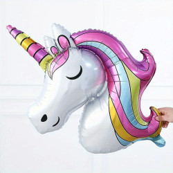 132PCS Rainbow Unicorn Balloon Arch Flower Ring Set, Used for Summer P