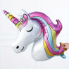 132PCS Rainbow Unicorn Balloon Arch Flower Ring Set, Used for Summer P