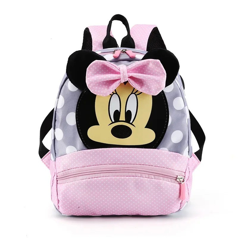 Disney Cartoon Backpack For Baby Boys Girls Minnie Mickey Mouse Childr