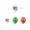 Grinch Christmas Birthday Party dinnerware Disposable Banner Cake Topp