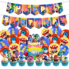 Disney Inside Out Birthday Decorations Pennant Tablecloth Plates Napki