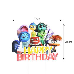 Disney Inside Out Birthday Decorations Pennant Tablecloth Plates Napki