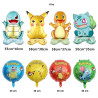 Pokemon Balloons Happy Birthday Banner Pikachu Party Decor Cup Plate D