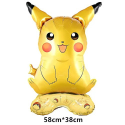 Pokemon Balloons Happy Birthday Banner Pikachu Party Decor Cup Plate D