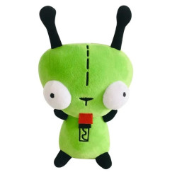 20cm Alien ET 3D Eyes Green Invader ZIM GIR Dog Plush Figure Toy Soft