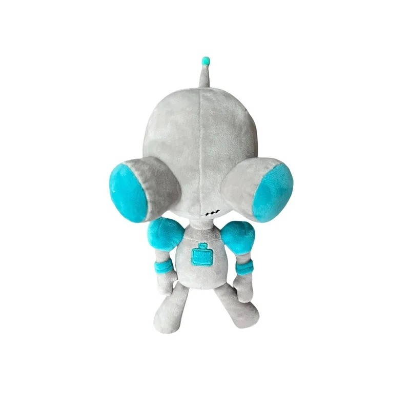 20cm Alien ET 3D Eyes Green Invader ZIM GIR Dog Plush Figure Toy Soft