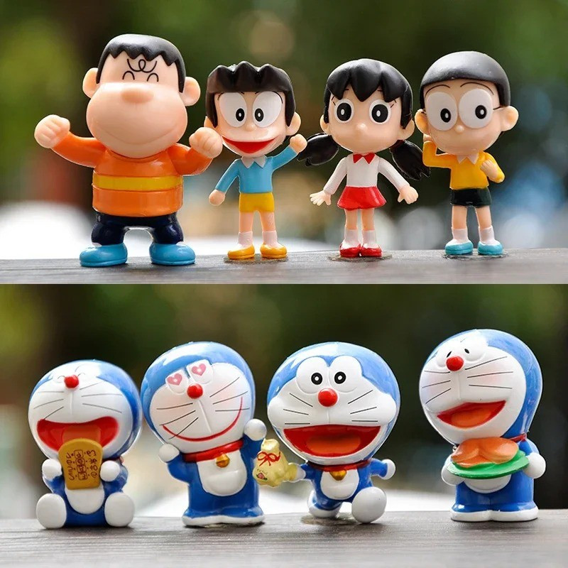 Figúrky Doraemon 8 ks