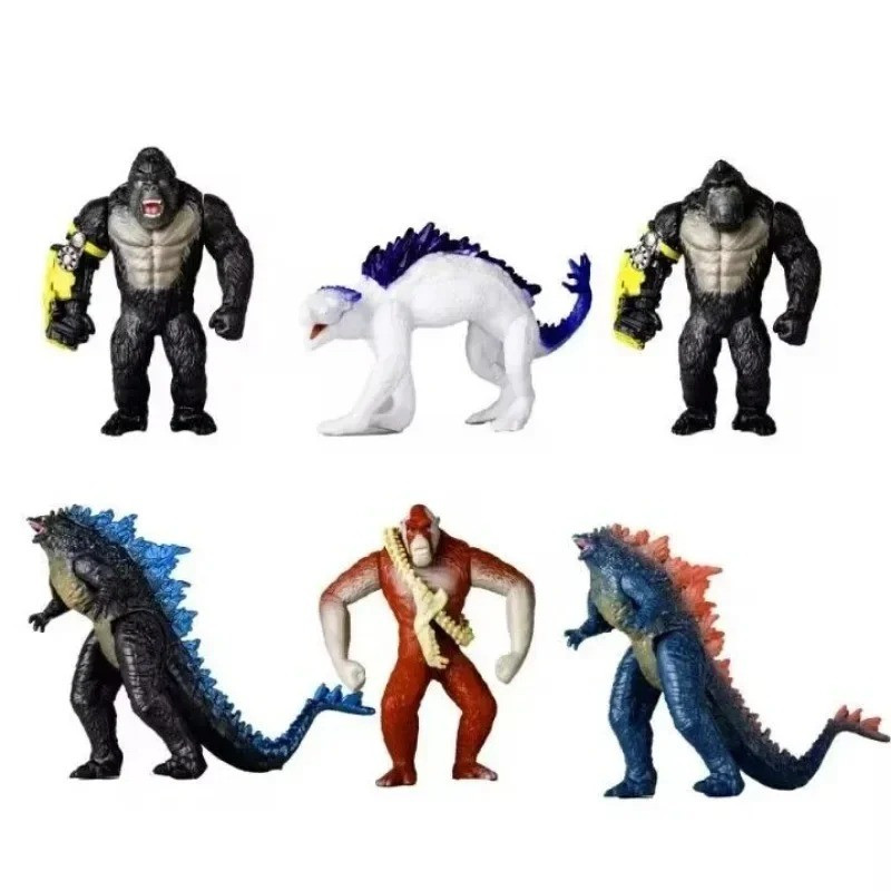 Figúrky Godzilla x Kong: Nové impérium 6 ks