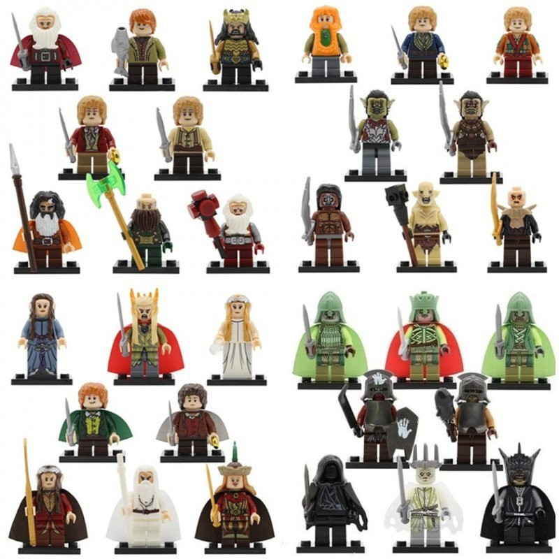 SET Figurky k LEGO Hobbit 32 ks III