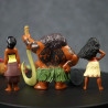 Figúrky Odvážna Vaiana 10 ks