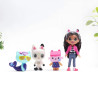 13Pcs/Set Gabby Dollhouse Anime Figures Smiling Car Cat Hug Gaby Girl