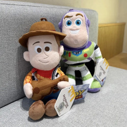 Plyšák Toy Story Woody a Buzz Rakeťák 23 cm