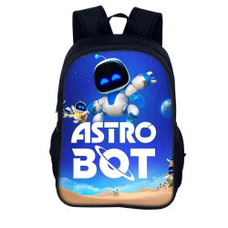 Astro Bot Backpacks for Students Anime Cartoon Printing Schoolbag Boys