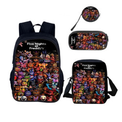 School Bag Five Anime Nights Peripheral At Freddy´s Student Backpack L