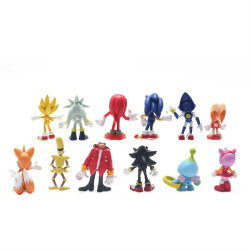 Figurky Ježek Sonic 12 ks