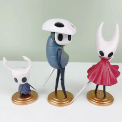 3pcs/Set Hollow Knight Figure Toys The Knight Action Figure Hornet/Qui