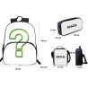 Monsters Inc Child School Backpack with Front Pocket,Shoulder Bags,Pen