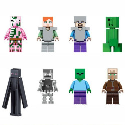 Figurky MINECRAFT 8 ks