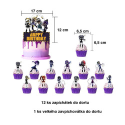 New Murder Drones Birthday Party Decorations Anime Action Figures Peri