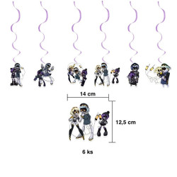 New Murder Drones Birthday Party Decorations Anime Action Figures Peri