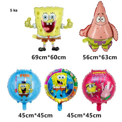 Set narozeninová dekorace Spongebob v kalhotách