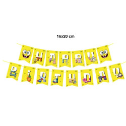 Set narozeninová dekorace Spongebob v kalhotách