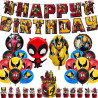 Set narozeninová dekorace Deadpool a Wolverine