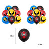 Deadpool And Wolverine Balloons Birthday Party Decoration Tableware Ba
