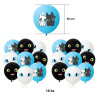 How to Train Your Dragon Balloons No Teeth Toothlessing Green Eye Blac