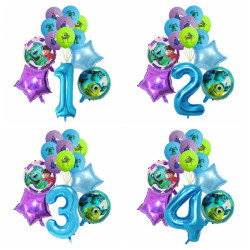 1 Set Disney Monsters University Balloons Birthday Party Decor 32 Inch